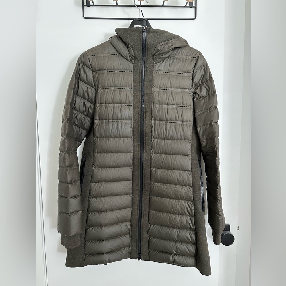 Nike Olive Puffer Jacket